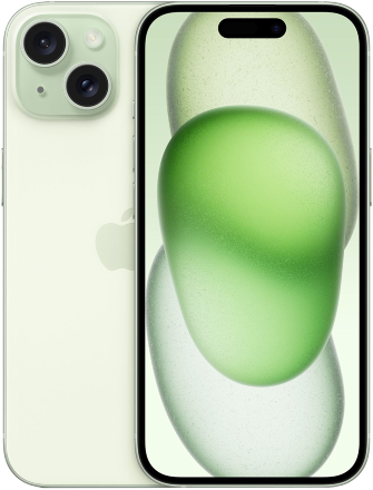 Смартфон Apple iPhone 15 256Gb SIM + SIM Зеленый