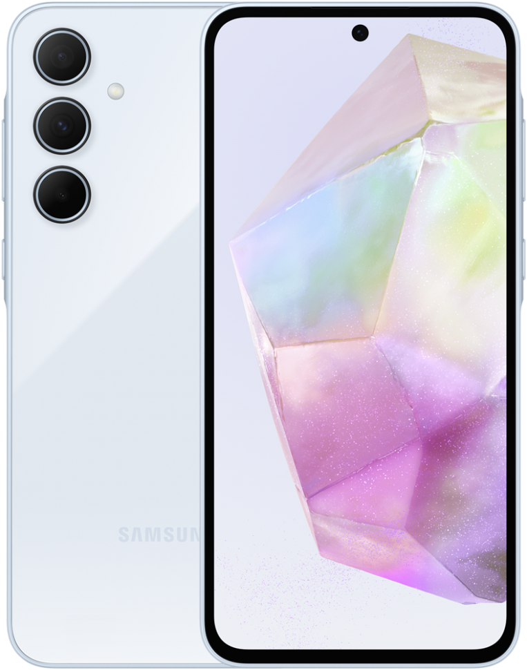 Смартфон Samsung Galaxy A35 8/256 Гб 5G Голубой Смартфон Samsung Galaxy A35 8/256 Гб 5G Голубой