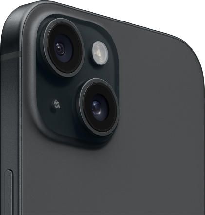 Смартфон Apple iPhone 15 256Gb SIM + SIM Черный