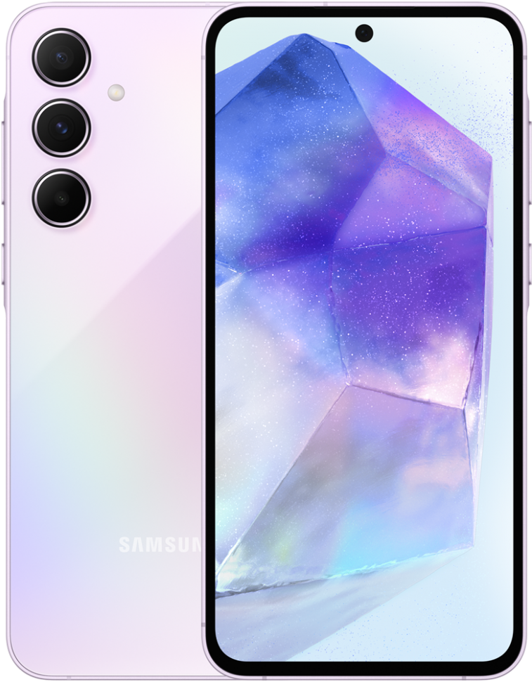 Смартфон Samsung Galaxy A55 8/128 Гб 5G Лавандовый Смартфон Samsung Galaxy A55 8/128 Гб 5G Лавандовый
