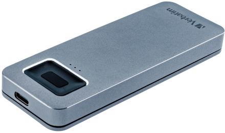 Внешний жесткий диск Verbatim EXECUTIVE FINGERPRINT SECURE SSD USB 3.2 GEN 1 1TB Серый