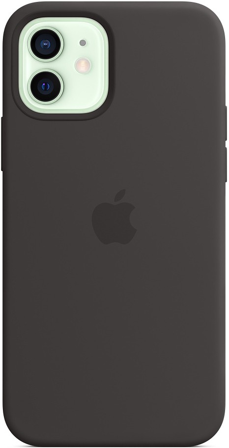 Клип-кейс Apple iPhone 12/12 Pro MagSafe силиконовый Черный (MHL73ZE/A)