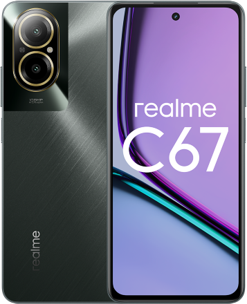 Смартфон realme C67 6/128 Гб Черный
