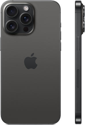 Смартфон Apple iPhone 15 Pro Max 512Gb eSIM + SIM Черный титан
