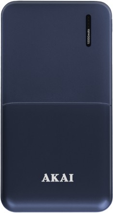 Внешний аккумулятор Akai BE-10001B 10000 mAh Type-C Blue