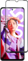 Стекло защитное для Realme C55 Черная рамка