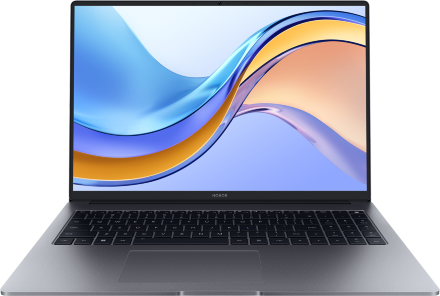 Ноутбук HONOR MagicBook X16 Core i5-12450H 16/512Gb Win11H Серый (5301AFHH)