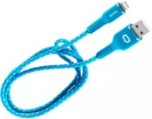 Дата-кабель Qumo 30055 USB-Lightning 1,2м MFI Blue