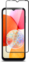 Стекло защитное Samsung Galaxy A14 Черная рамка