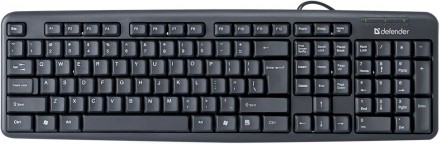 Клавиатура Defender Element HB-520 USB проводная Black