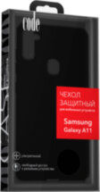 Клип-кейс Code Samsung Galaxy A11 силикон Black