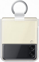 Клип-кейс Samsung Galaxy Z Flip3 Clear Cove с кольцом прозрачный (EF-QF711CTEGRU)