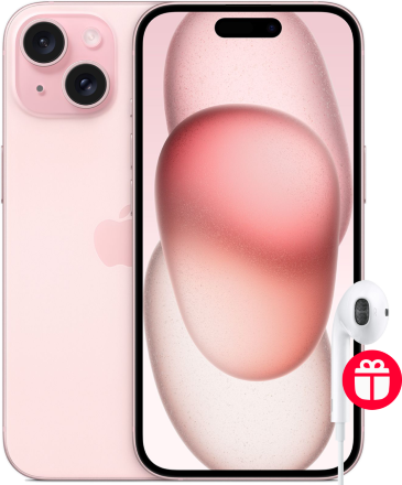 Смартфон Apple iPhone 15 512Gb SIM + SIM Розовый