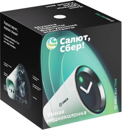 ТВ-медиацентр СберДевайсы SberBox Time SBDV-00026 белый