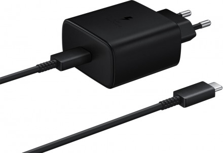 СЗУ Samsung Type-C с функцией быстрой зарядки Power Delivery 45W Black (EP-TA845XBEGRU)
