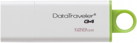 USB Flash Kingston 128Gb USB3.0 DataTraveler G4 White (DTIG4/128GB)