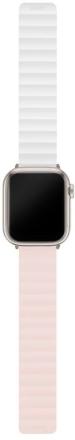 Ремешок для умных часов uBear Mode для Apple Watch 38|40|41 mm силиконовый Розовый/бежевый (WB11RB01SM-AW)
