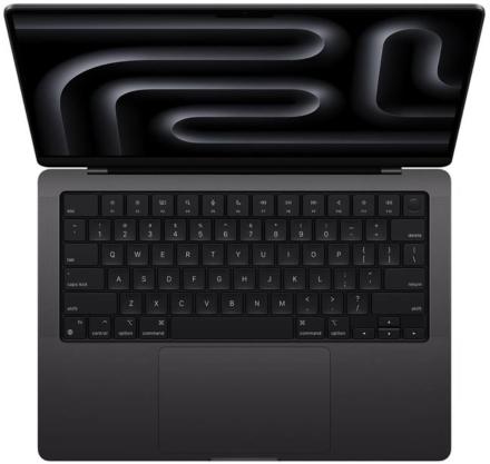 Ноутбук Apple Macbook Pro 14&quot; (M3 Pro, 12CPU/18GPU 2023) 18Гб/1Тб Космический серый (MRX43LL/A)