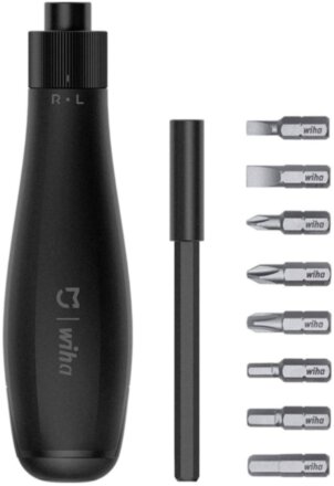 Отвертка Xiaomi Mi x Wiha 8-in-1 Black (BHR4007GL)