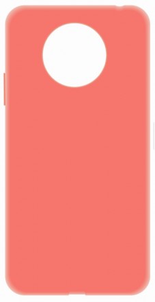 Клип-кейс LuxCase Poco X3 Pro персиковый