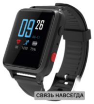 Часы Geozon Watcher для старшего поколения Black