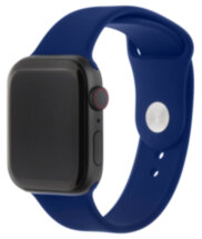 Ремешок для умных часов InterStep Sport Apple Watch 38/40мм силиконовый Blue
