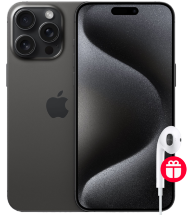 Смартфон Apple iPhone 15 Pro 256Gb SIM + SIM Черный титан
