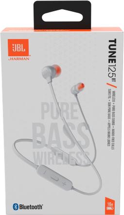 Беспроводные наушники JBL TUNE 125BT White