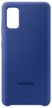 Клип-кейс Samsung A41 силиконовый Blue (EF-PA415TLEGRU)