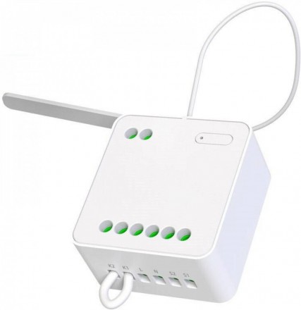 Умное двухканальное реле Yeelight Smart Dual Control Module White (YLAI002)