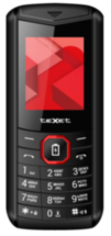 Мобильный телефон teXet TM-D206 Black-Red