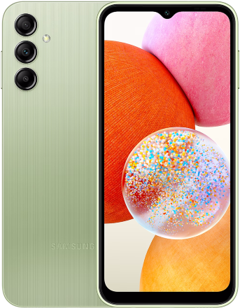 Смартфон Samsung Galaxy A14 6/128Gb Зеленый (SM-A145)