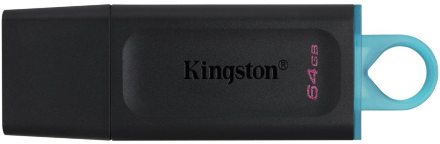 USB Flash Kingston DataTraveler Exodia 64GB USB 3.2 Gen.1 МТС Premium Черная