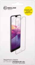 Стекло защитное RedLine ZTE Blade A51 Lite черная рамка