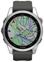 Часы Garmin Fenix 7S Серебристые