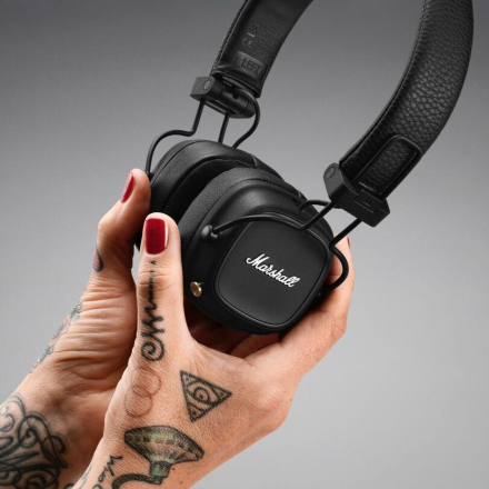 Беспроводные наушники Marshall Major IV Коричневые