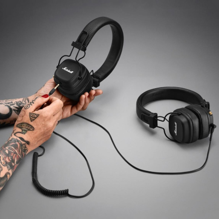 Беспроводные наушники Marshall Major IV Коричневые