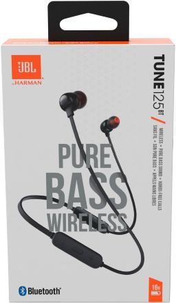 Беспроводные наушники JBL TUNE 125BT Black