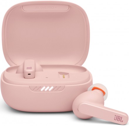 Беспроводные наушники с микрофоном JBL Live Pro+ TWS Pink