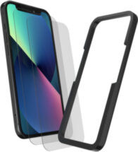 Стекло защитное VLP iPhone 13 pro max 2-in-1 Easy App черная рамка