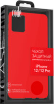 Клип-кейс Code iPhone 12/12 Pro liquid силикон Red