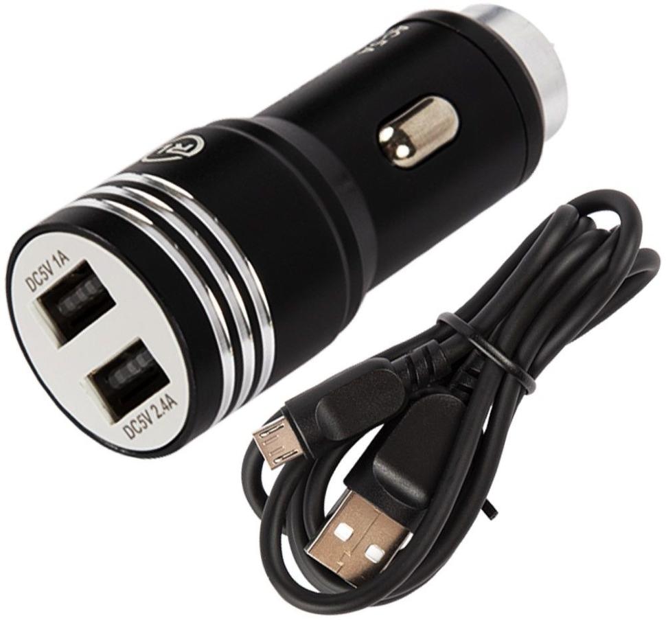 АЗУ RedLine AC-5A + кабель USB-A-mircoUSB 2,4A Black АЗУ RedLine AC-5A + кабель USB-A-mircoUSB 2,4A Black