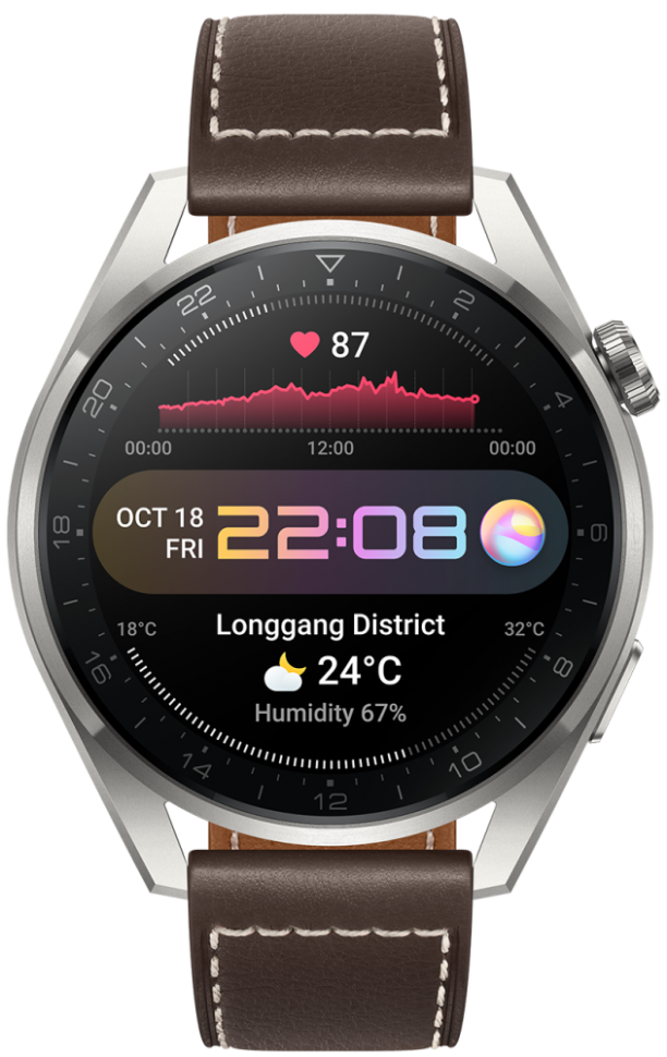 Часы HUAWEI WATCH 3 Pro LTE 48mm Brown (Galileo-L40E) Часы HUAWEI WATCH 3 Pro LTE 48mm Brown (Galileo-L40E)