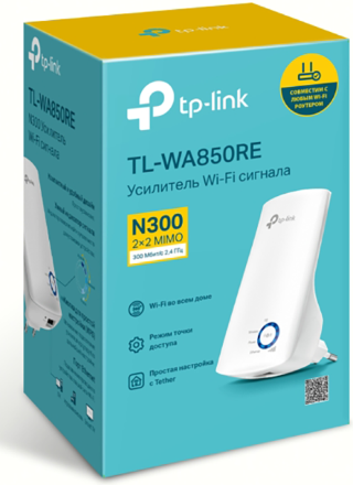 Усилитель сигнала TP-Link TL-WA850RE Белый