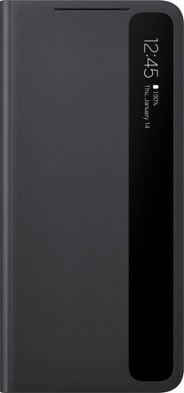 Чехол-книжка Samsung Galaxy S21 Ultra Smart Clear View Cover Black (EF-ZG998CBEGRU)