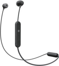 Беспроводные наушники с микрофоном Sony WI-C300B Black