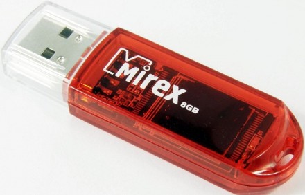 USB Flash Mirex 8GB USB2.0 ELF Red