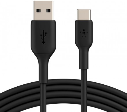 Дата-кабель Belkin USB A-Type-C 1м Black (CAB001bt1MBK)