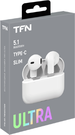 Беспроводные наушники TFN Ultra TWS White
