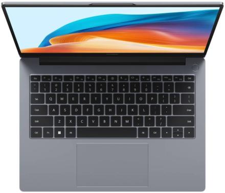 Ноутбук HUAWEI MateBook D 14 MDF-X Core i5-1240P 8/512Гб Win11 Серый (53013TCF)